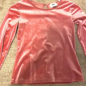 Rose Old Navy girls medium top